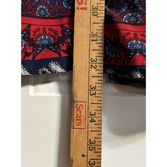 Umgee Whimsicle Tunic Top Very Boho Unique Designs Bell Sleeves Elastic Waist Lg - Picture 6 of 10